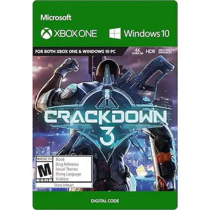 Front. Microsoft - Crackdown 3. - M (Mature 17+)