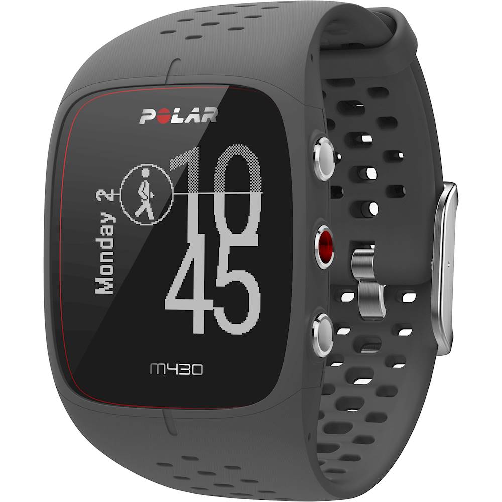 Polar M430 GPS Running Watch Gray 90064401 Best Buy