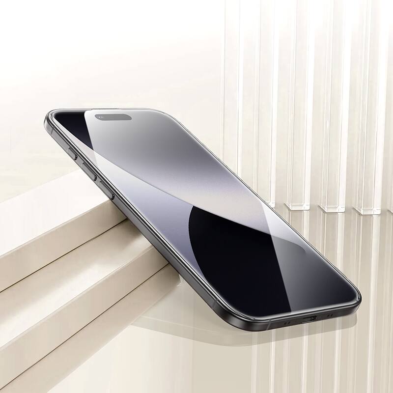 Alt View 1. hoco. - Bear Shield Corning Glass Screen Protector for Apple iPhone Air, 2 Pack - Clear.