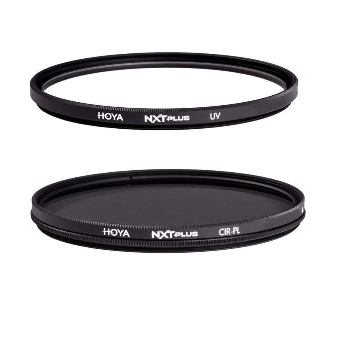 NXT Plus 77mm 10-Layer HMC Multi-Coated UV Lens Filter, Low-Profile Aluminum Frame - With Hoya NXT Plus 77mm