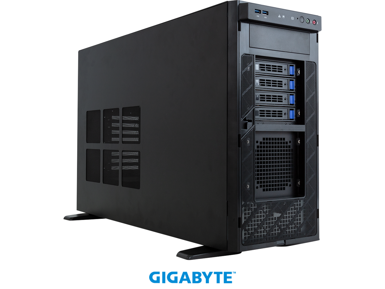 Alt View 1. GIGABYTE - GIGABYTE W773-W80 GPU Workstation - Intel® Xeon® W-3500/2500/3400/2400 - UP.