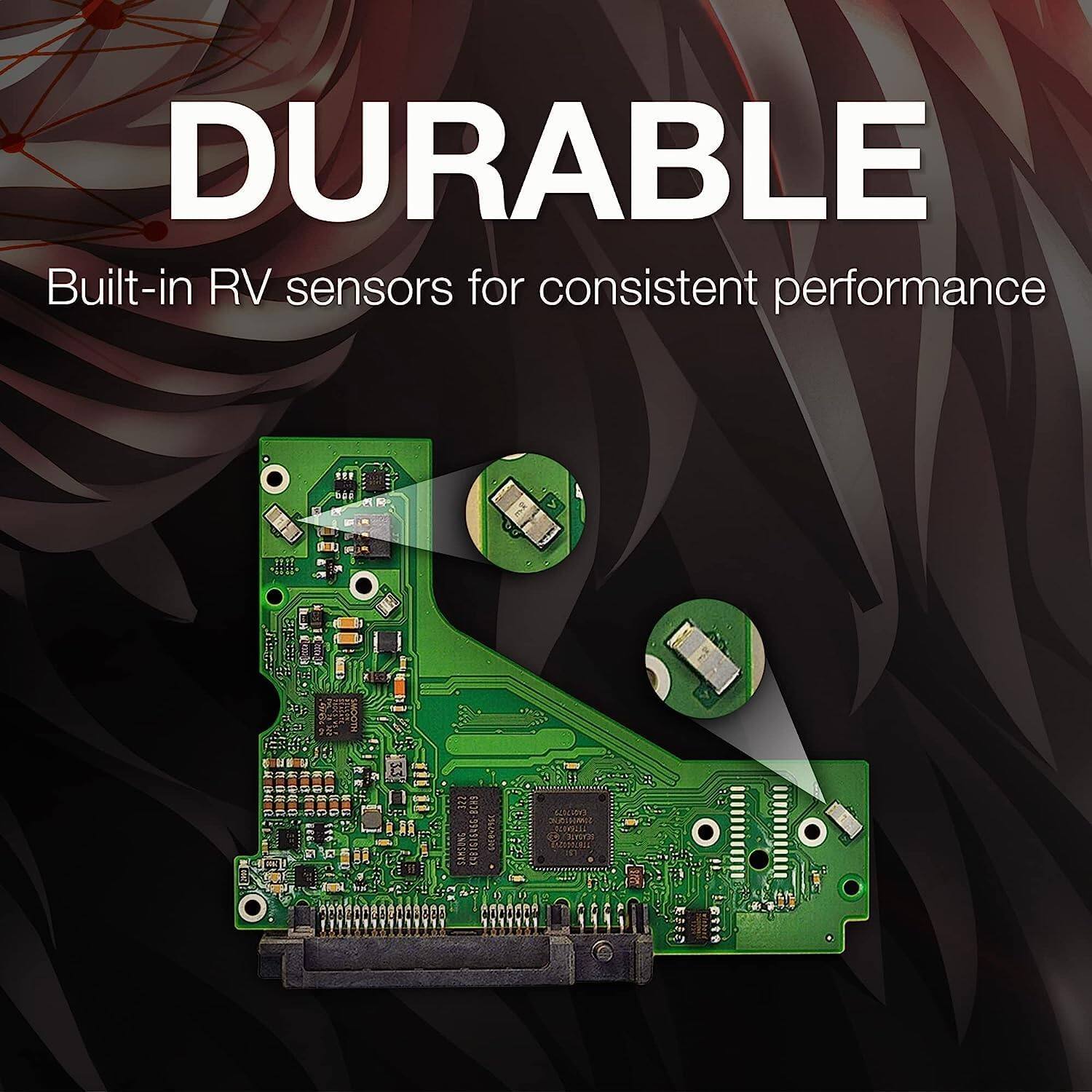 DURABLE  
Built-in RV sensors for consistent performance