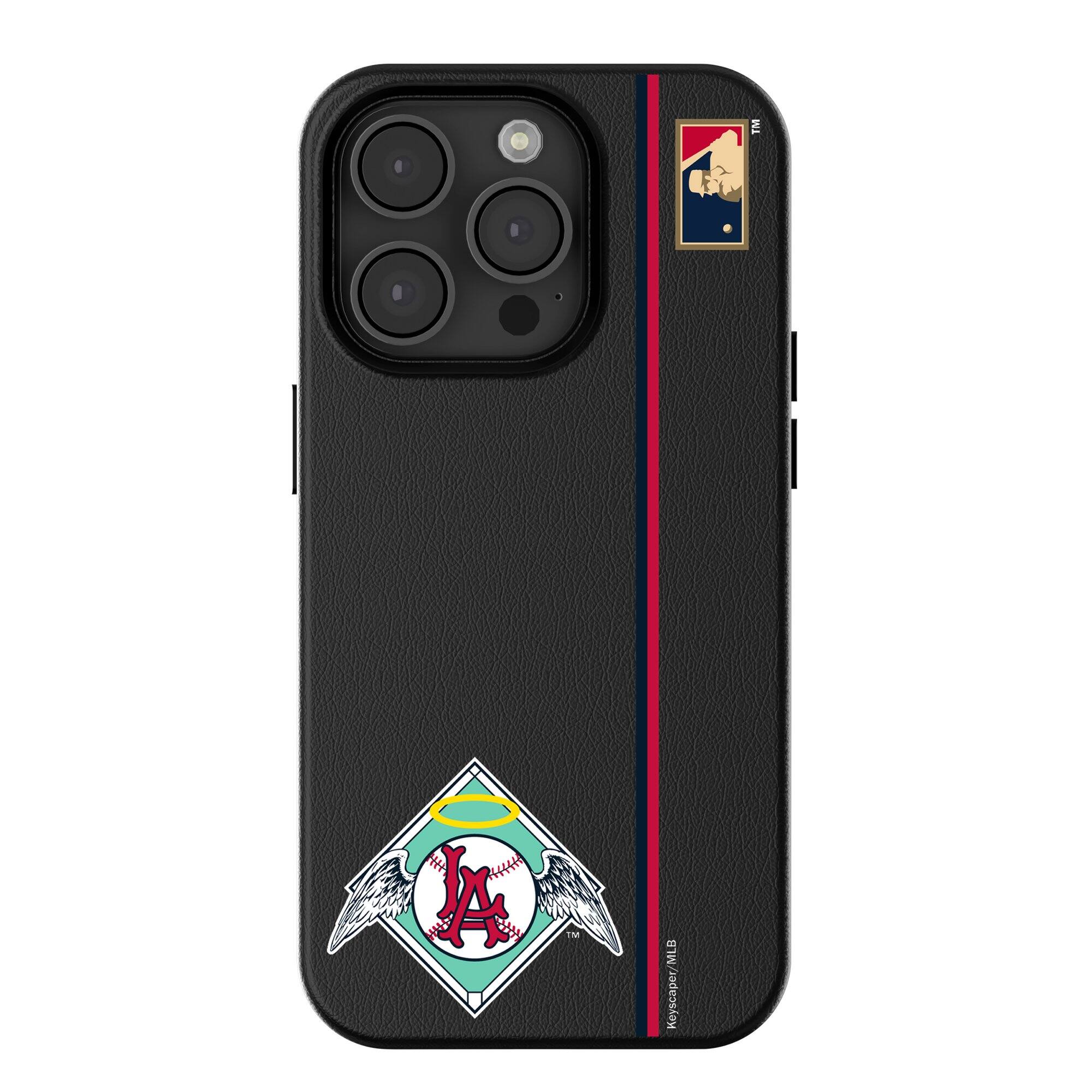 Keyscaper - MLB - Los Angeles Angels 1961 Logo iPhone Magnetic Bump Case - 15 - Black price history on PriceWatchPro