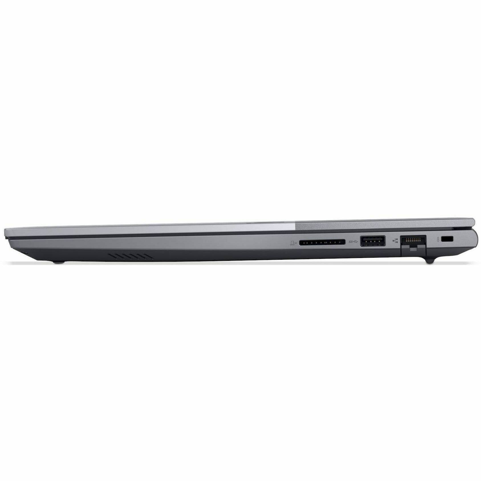 Alt View 7. Lenovo - Lenovo ThinkBook 16 G9 IRL 21US0005US 16" Notebook - WUXGA - 60 Hz - Intel Core 5 2nd Gen 210H - 16 GB - 256 GB SSD - Arctic Gray.