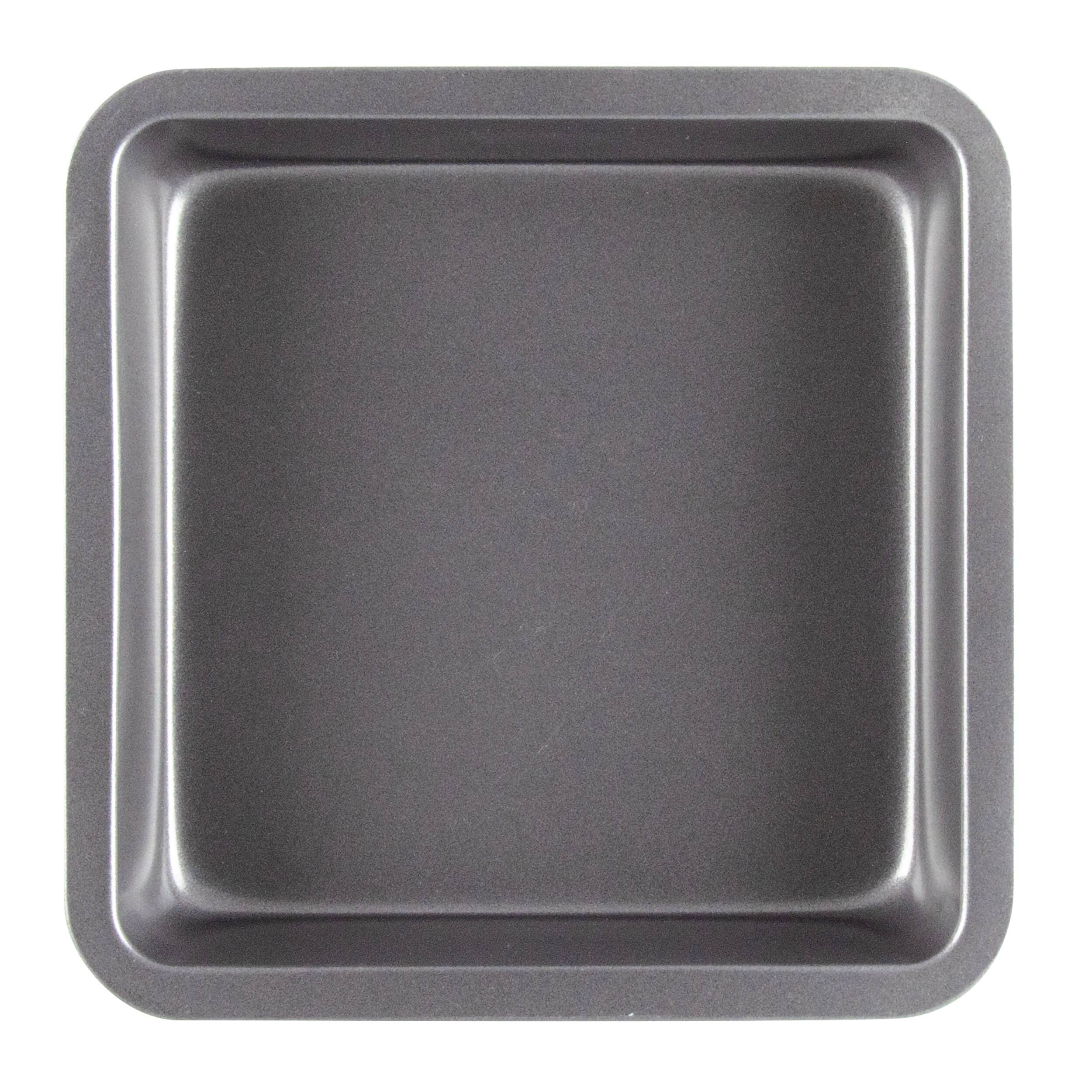 Alt View 2. Range Kleen - Range Kleen B11SC Nonstick Square Cake Pan,  8 Inch - Alluring grey color.