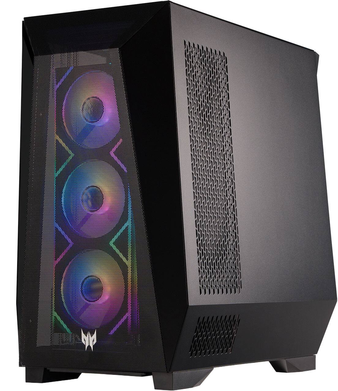 Alt View 9. Acer - Predator Orion Gaming Desktop - Intel Core Ultra 7 265KF 2024 - GeForce RTX 5070 - 32GB DDR5 Memory – 1TB Storage - Black.