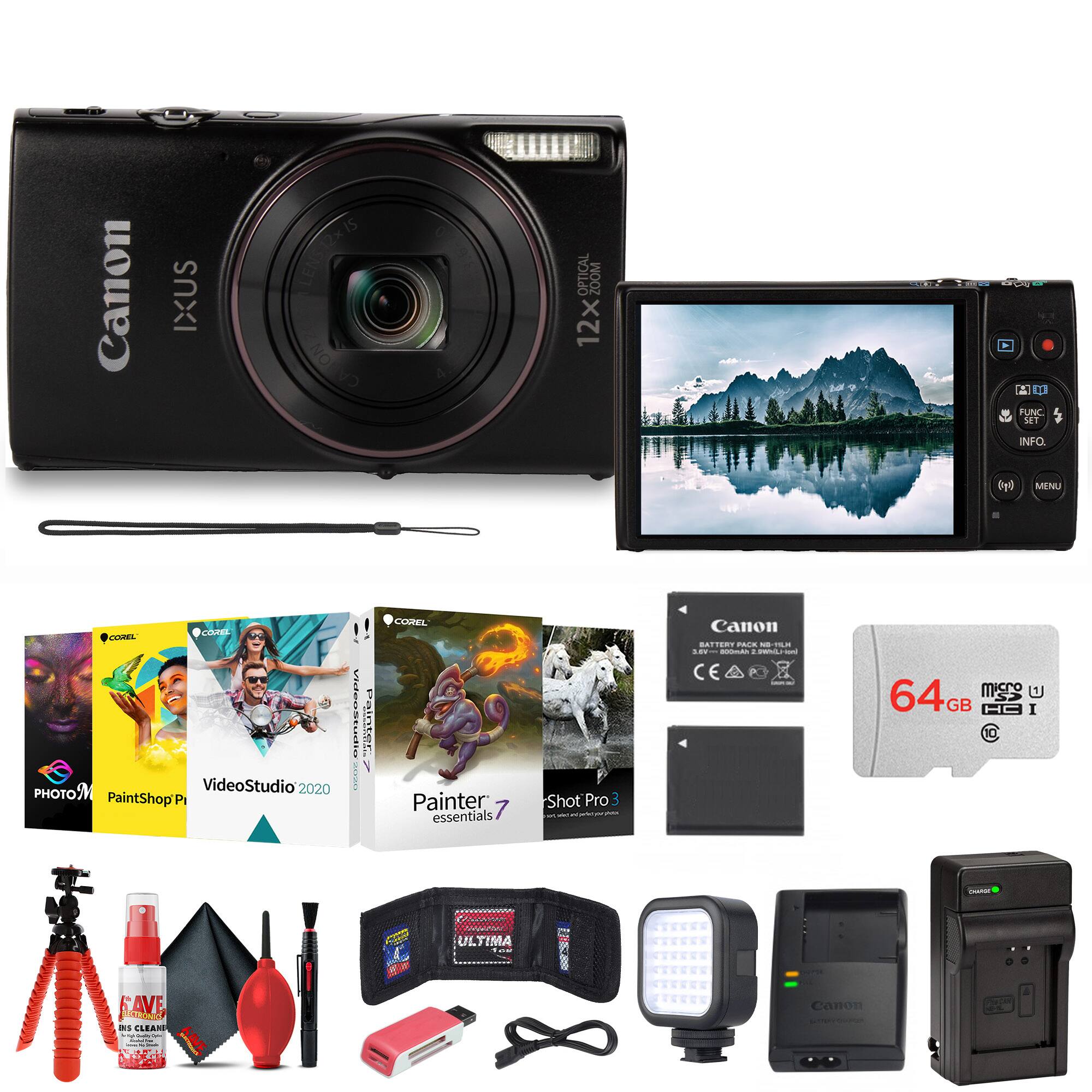 Canon IXUS LEN-2XIS CALON OPTICAL ZOOM 12x 4.1 FUNC MET INFO. (MENU COULEL FISREL PHOTO% VideoStudio 2020 PaintShop P Videostudio Painter V ...... COMEL Painter essentials Shot Pro 3 Canon elicns -- - N - mm - CE 64GB micro U GB HC I 0 rnamer AVE ACd as CLEARE : E Conera ULTIMA Canon