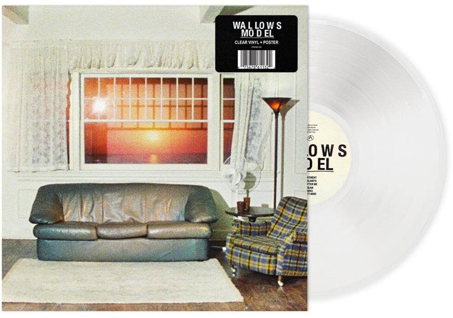 WALLOWS  
MODEL  
CLEAR VINYL + POSTER  

WALLOWS  
MODEL  

KIND OF  
ALWAYS  
SEEM  
TO FIND  
IT KIND