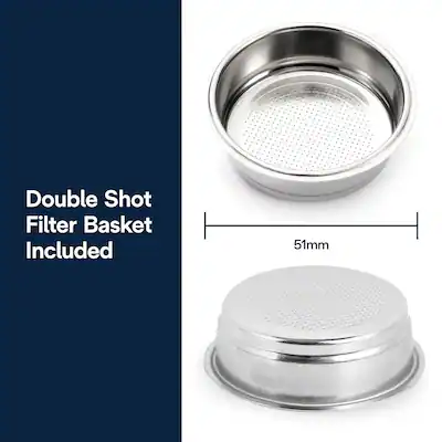 Sorand Roestvrijstalen koffiefilter, 2 kopjes, 51 mm, herbruikbare koffie -/thee-filtermand, drukloze poreuze filterkorfzeef, koffiezetapparaat voor deeltype van en Gustino Sorand Roestvrijstalen koffiefilter, 2 kopjes, 51 mm, herbruikbare koffie -/thee-filtermand, drukloze poreuze filterkorfzeef, koffiezetapparaat voor deeltype van en Gustino