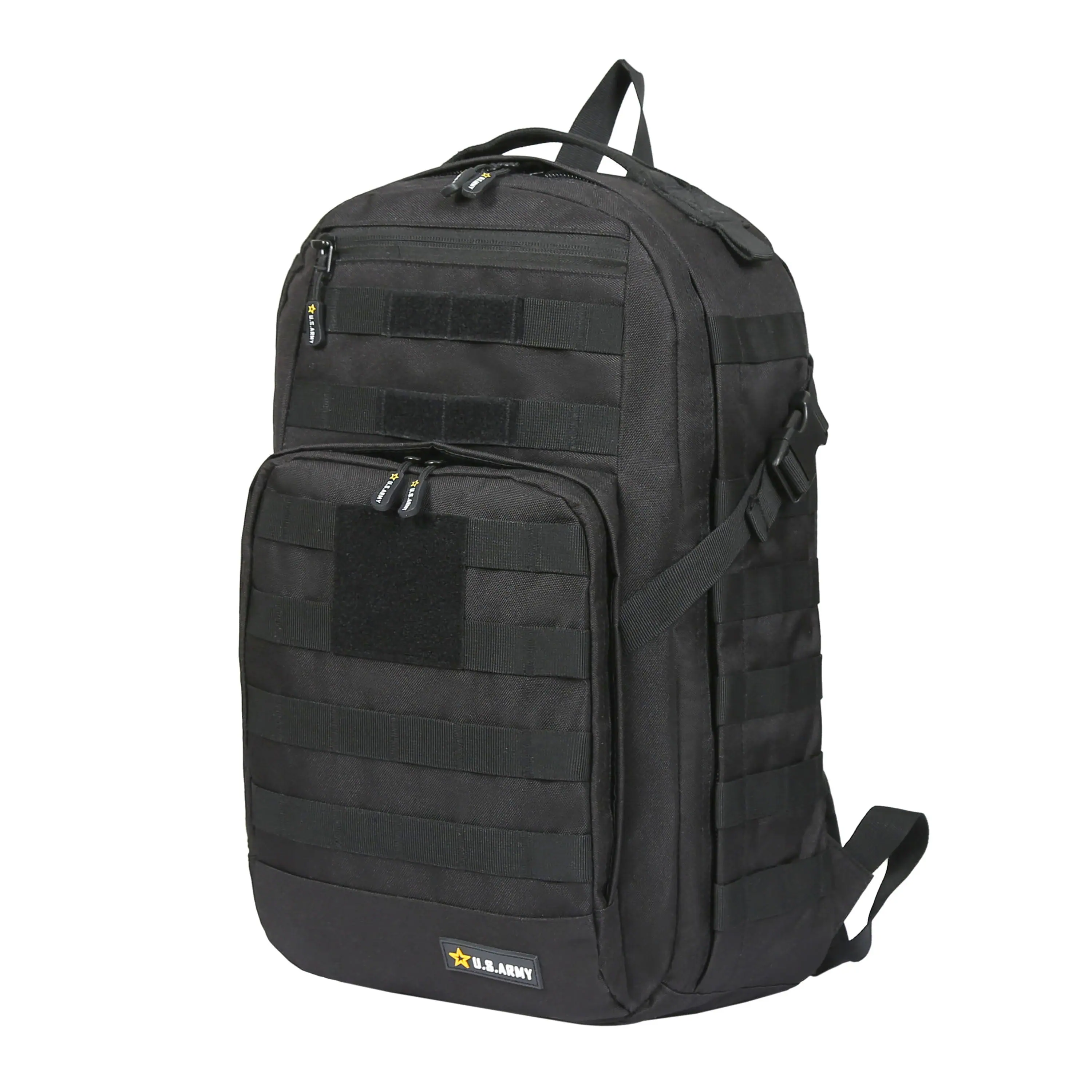 Front. US Army - WHISKEY High Performance Tactical Backpack - BLACK.