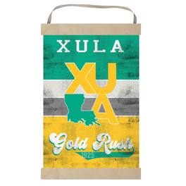 Jardine - XULA Gold Retro Logo Banner Sign - Green