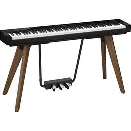 Casio - Privia PX-S7000 88-Key Digital Stage Piano with Stand - Black