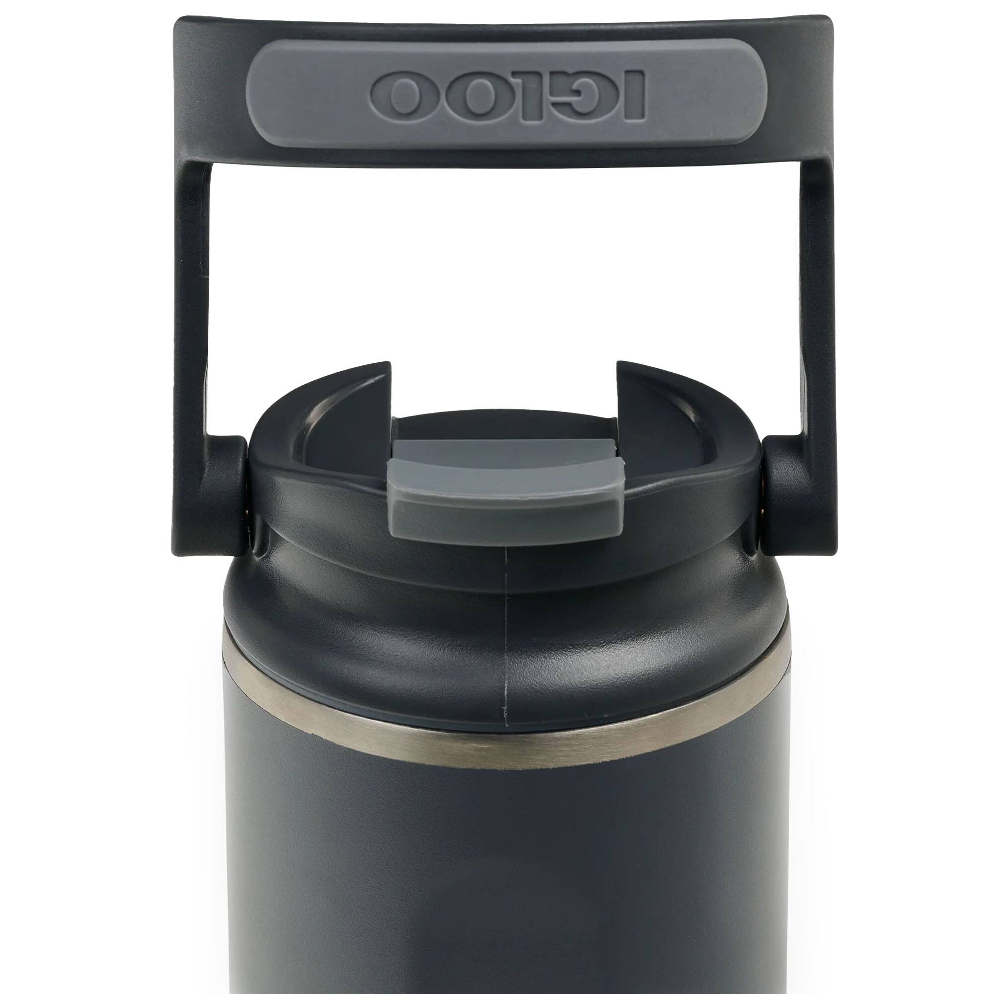 Alt View 4. Igloo - IGLOO 16 oz. Flip ‘n’ Sip Tumbler, Carbonite - Carbonite.