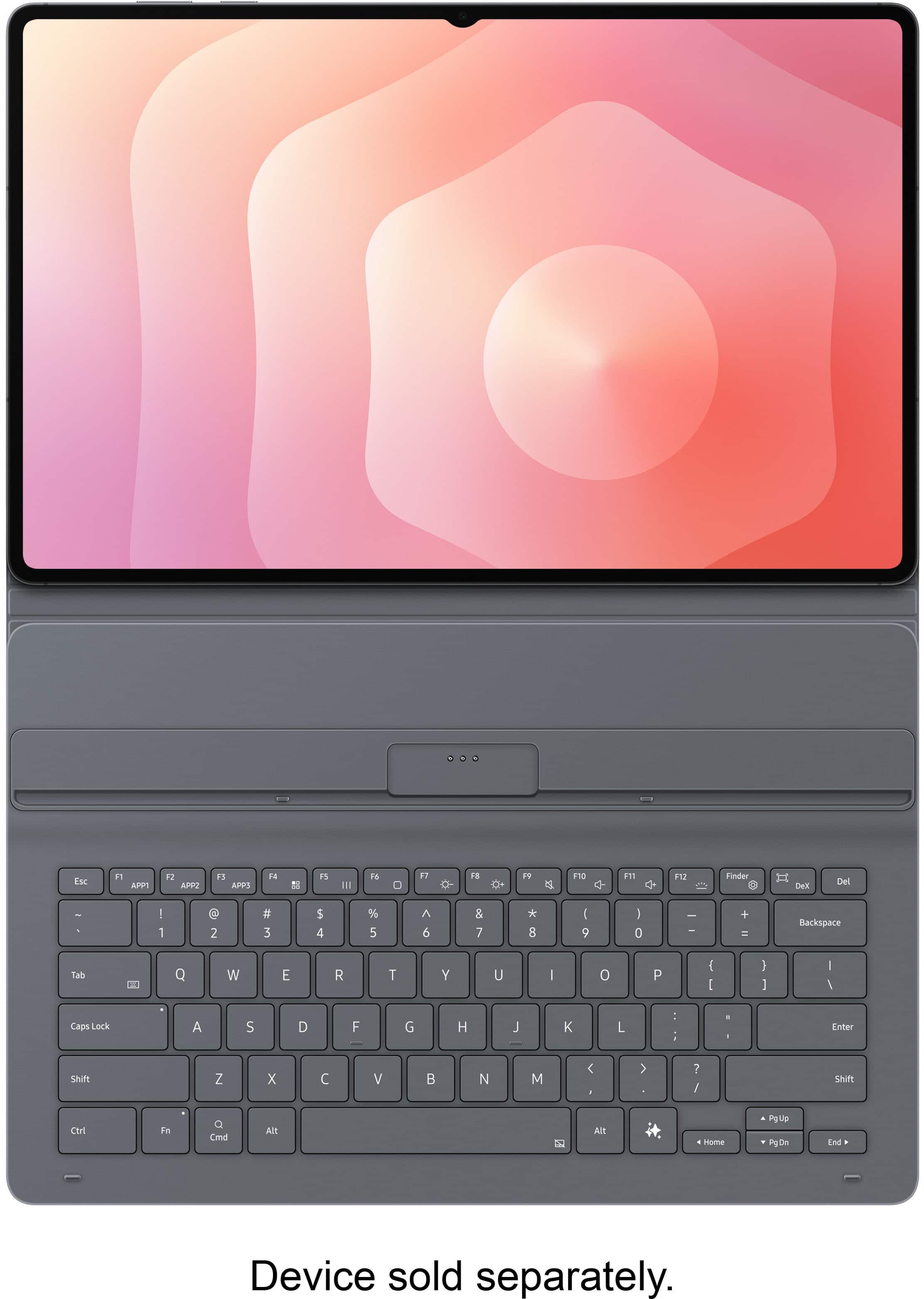 Samsung Galaxy Tab S11 Ultra Book Cover Keyboard Slim Black