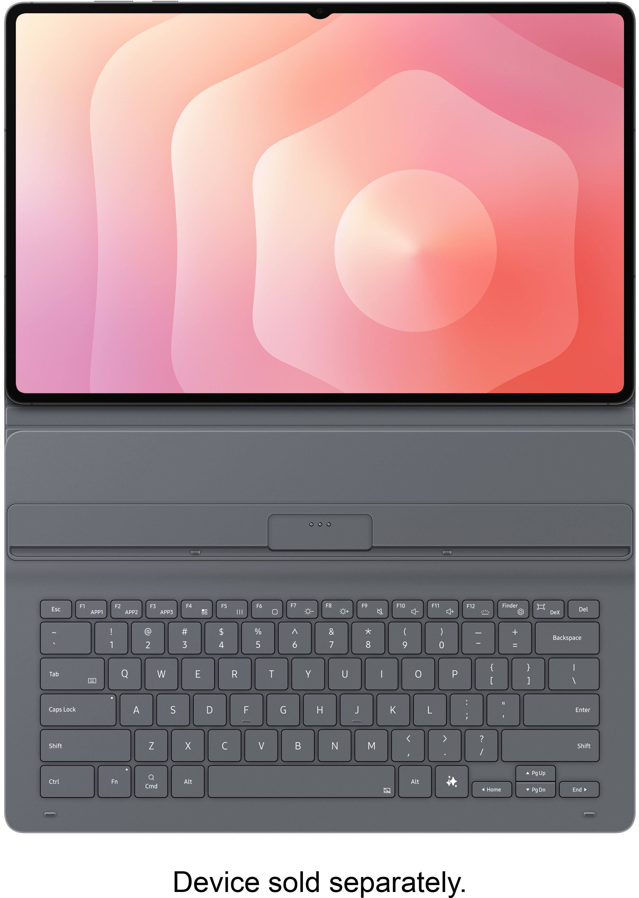 Esc ADP 12 AP2 13 APPS F4 15 III a FT FB FR F10 F11 F12 Finder Dex Del 2 I 1 2 # 3 $ 4 % 5 ^ 6 & 7 * 8 I 9 I 0 - + = Backspace Tab . Q W E R T Y U I o P { [ } I I Caps Lock A S D F G H J K L - : . - Enter Shift Z X C V N M < > ? / Shift Ctrl Fn a Cmnd Alt AR Home PgUp PgDn End Device sold separately.