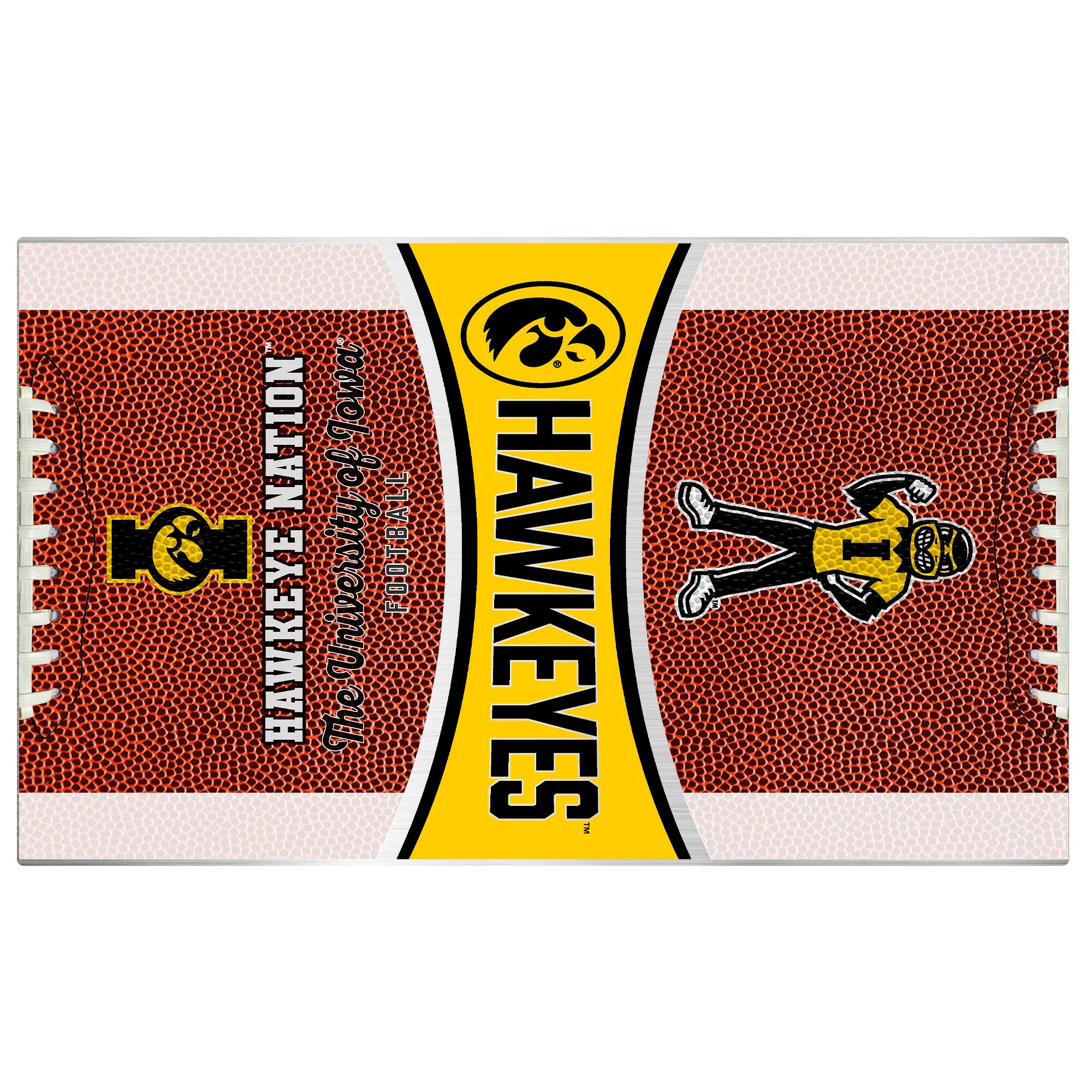 HAWKEYES  
The University of Iowa  
FOOTBALL  
HAWKEYE NATION