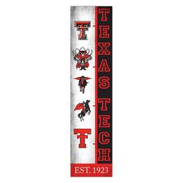 Fan Creations - Texas Tech Red Raiders 6" x 24" Progression Wood Sign - Multicolor