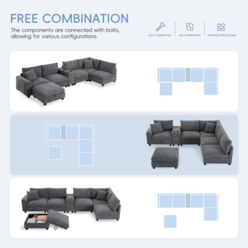 FREE COMBINATION  
The components are connected with bolts, allowing for various configurations

BOLT CONNECTION  
ANY COMBINATION  
VERSATILE APPLICATIONS