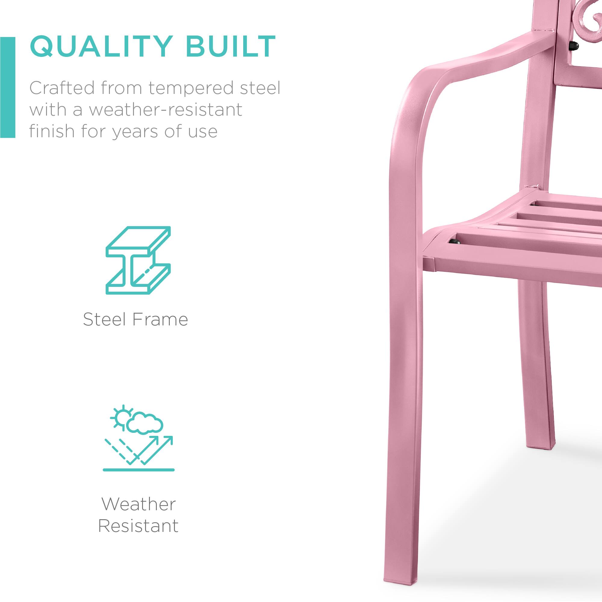 QUALITY BUILT  
Crafted from tempered steel with a weather-resistant finish for years of use  

Steel Frame  
Weather Resistant