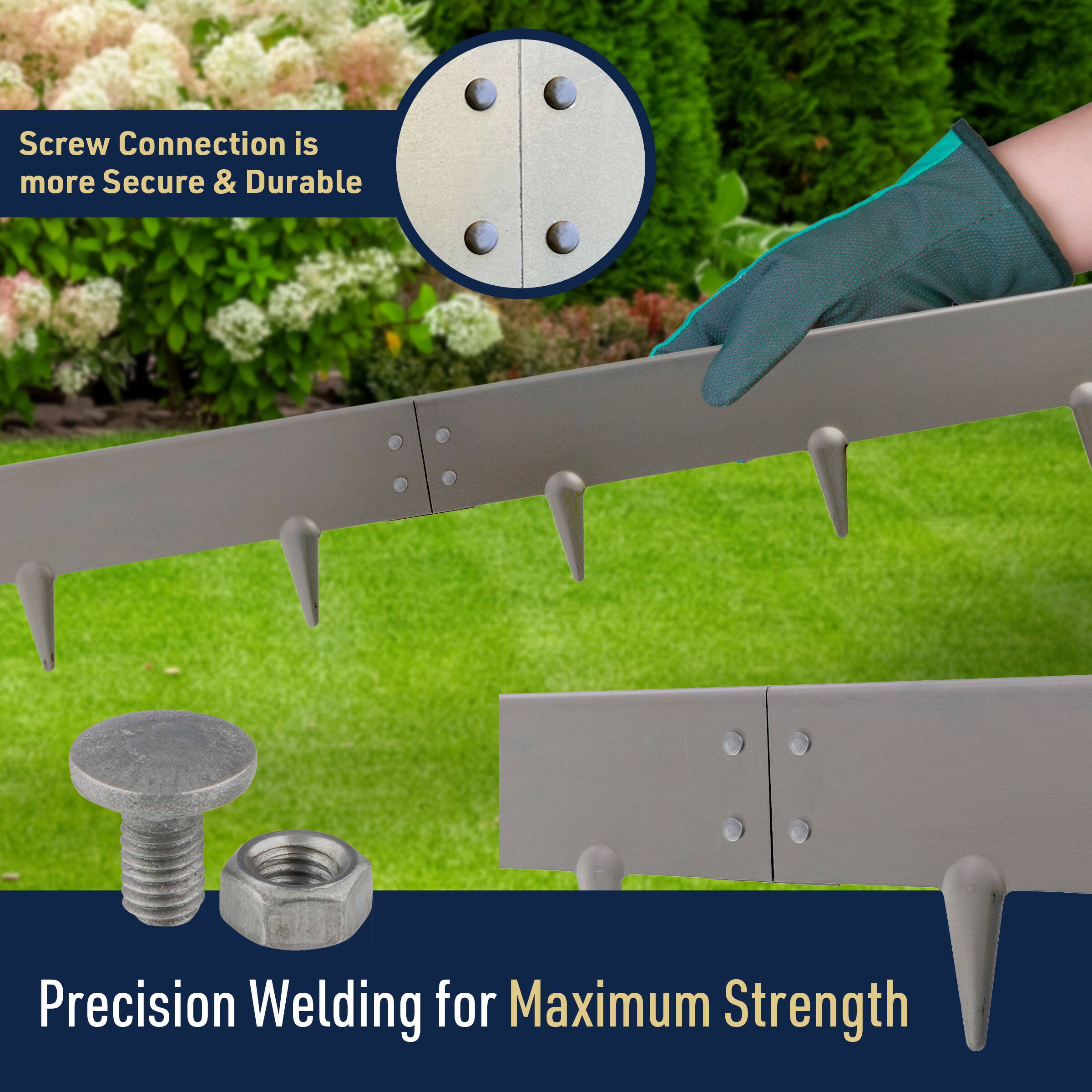 Screw Connection is more Secure & Durable

Precision Welding for Maximum Strength