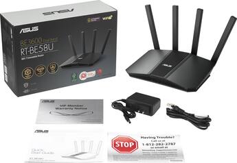 ASUS RT BE3600 Dual Band Wi Fi 7 Router Black - Best Buy ASUS RT BE3600 Dual Band Wi Fi 7 Router Black - Best Buy