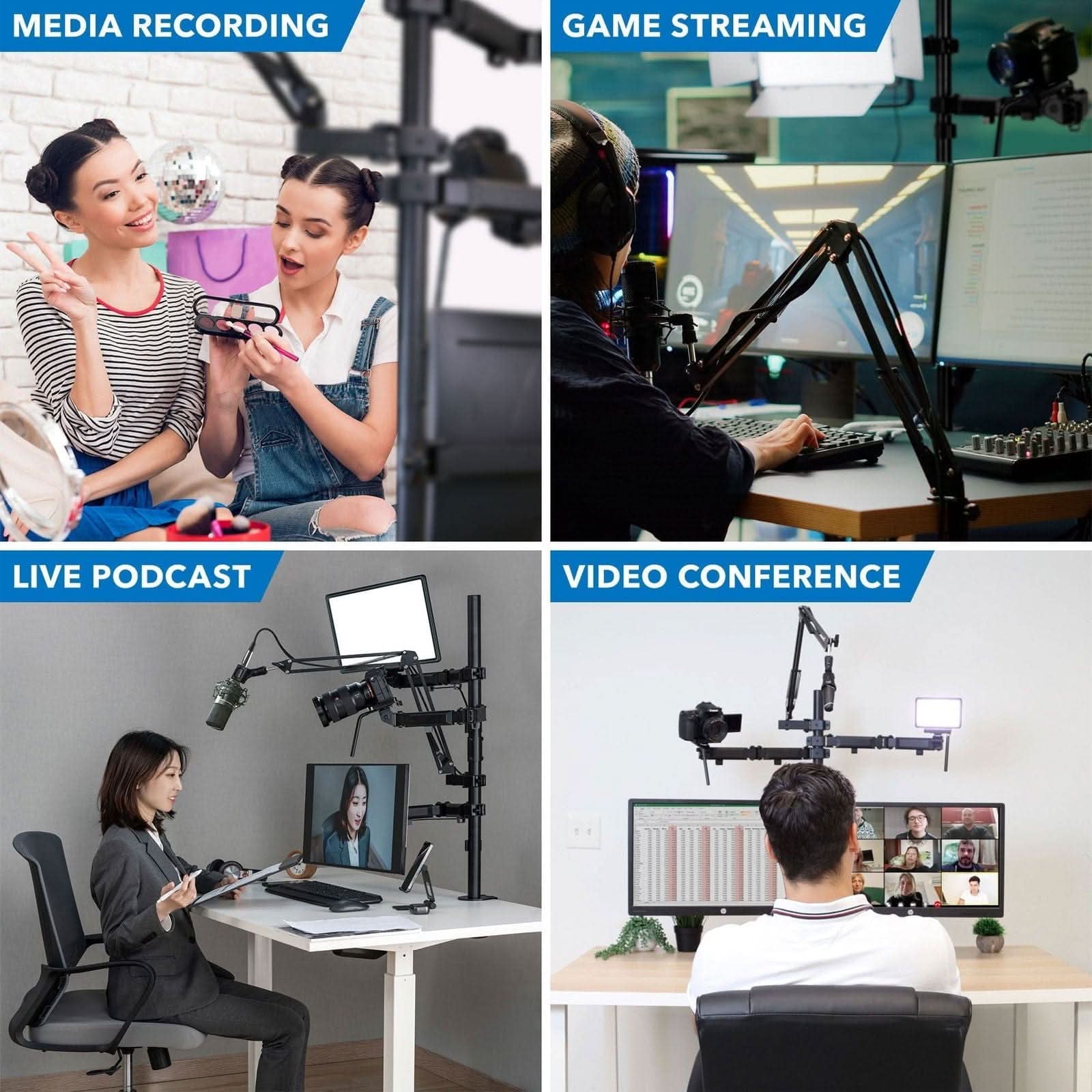 MEDIA RECORDING

GAME STREAMING

LIVE PODCAST

VIDEO CONFERENCE