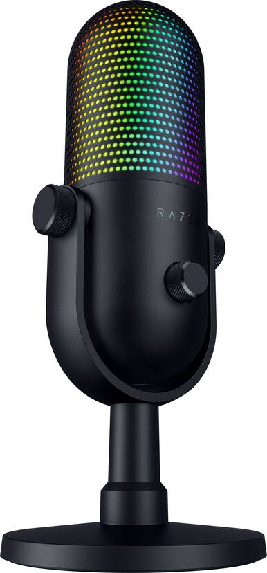 Razer Seiren V3 Chroma Condenser USB Microphone Black RZ19 Razer Seiren V3 Chroma Condenser USB Microphone Black RZ19