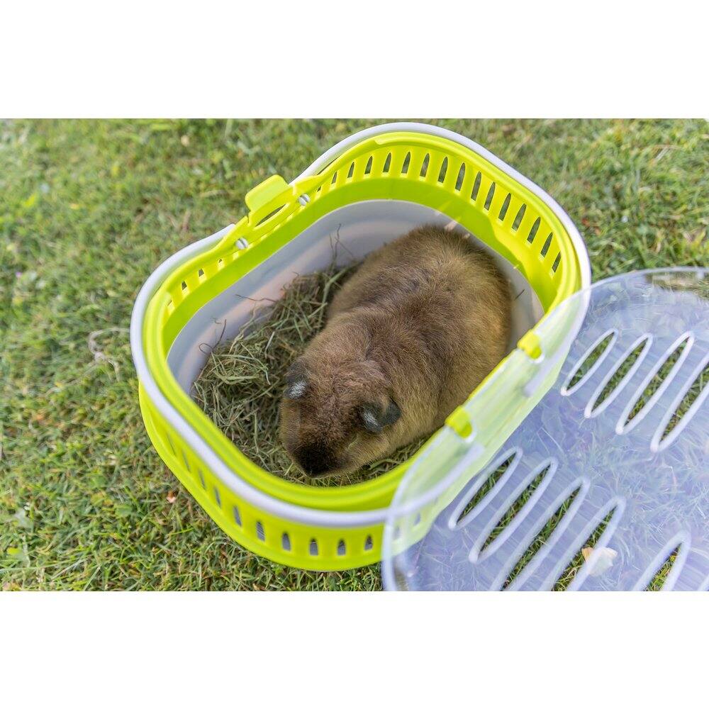 Alt View 2. TRIXIE - Pico Transport Crate for Traveling, Small Pet Carrier Ideal for Hamsters - Assorted.