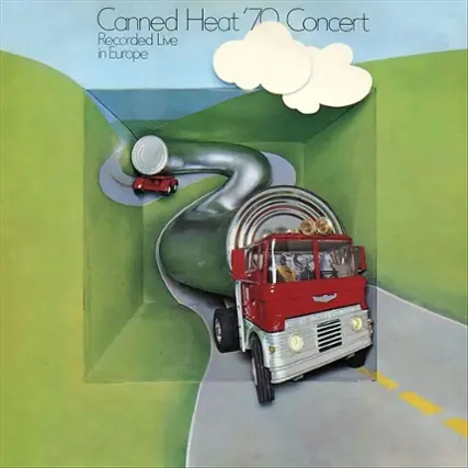 Canned Heat '70 Concert: Recorded Live in Europe [LP] - VINYL