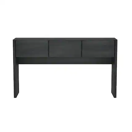 Front. TinyHomie - Console Table in Charcoal Gray - Charcoal grey.