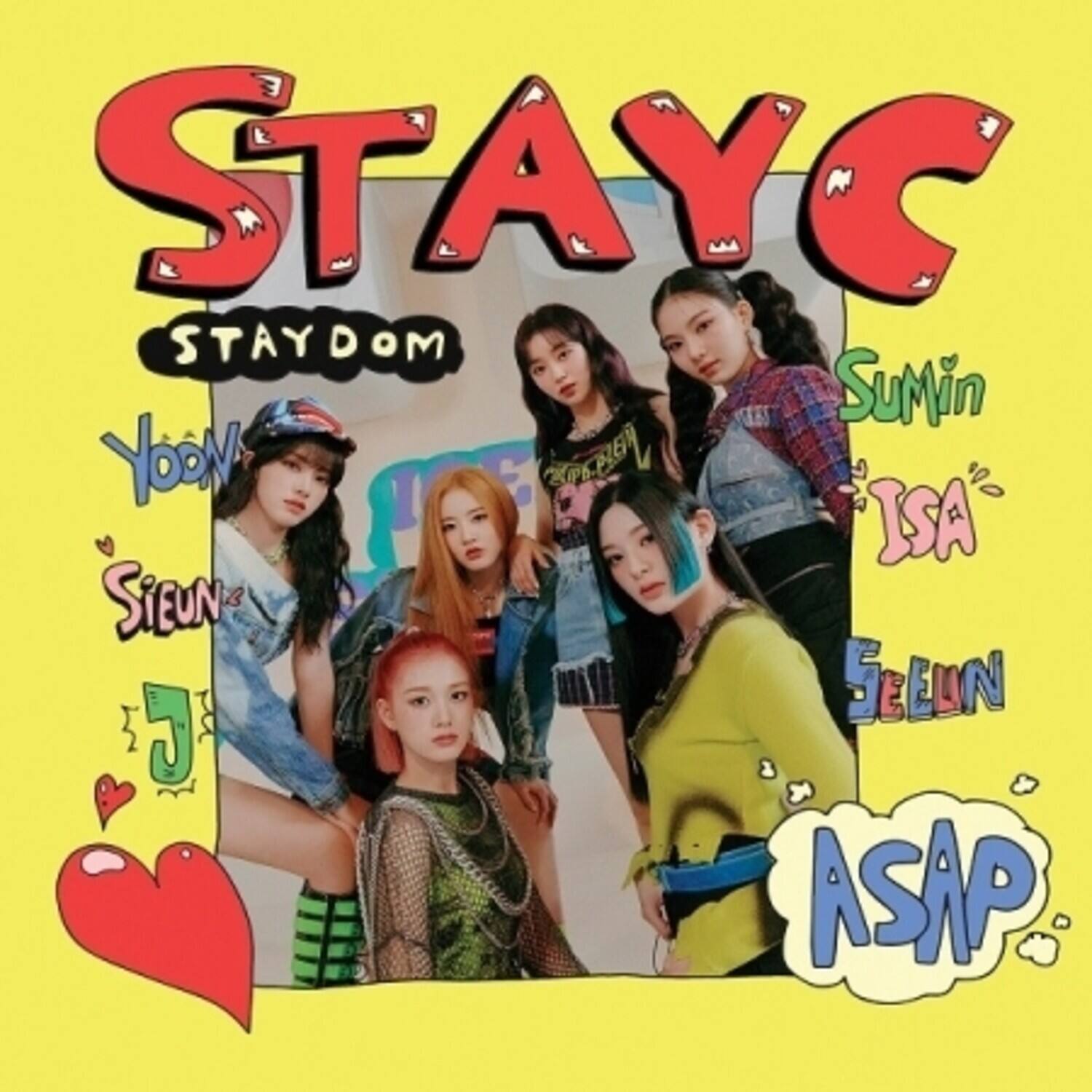 Stayc - Staydom (Incl. 72Pg Photobook, Photocard, Postcard, Sticker + Fragrance Card)   - COMPACT DISCS [CD]