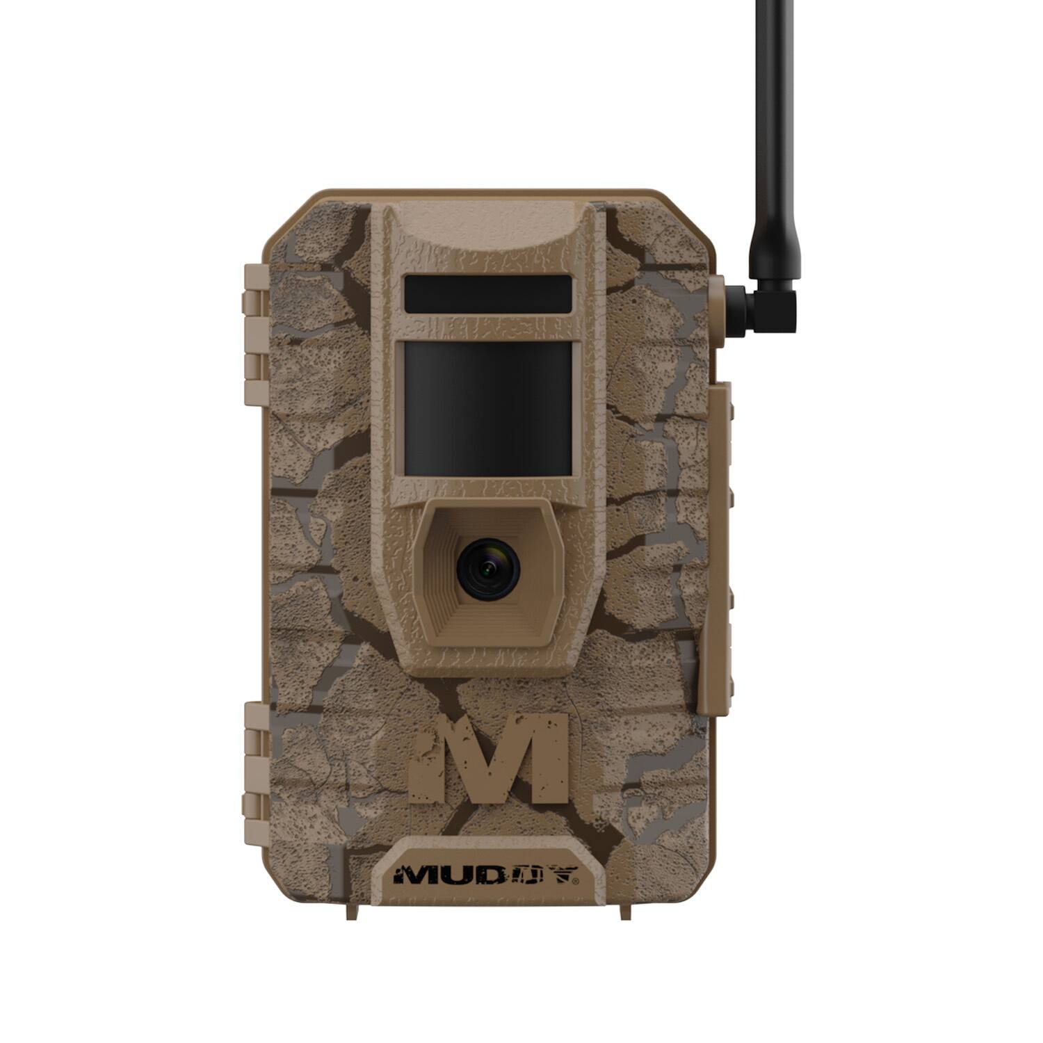 Left. Muddy - Muddy Mitigator 2.0 24MP Brown Cellular Camera Combo with 720p Video.