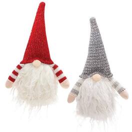 BreeBe - *Red/Grey Santa Gnome Ornament 2 Asstd - Multi