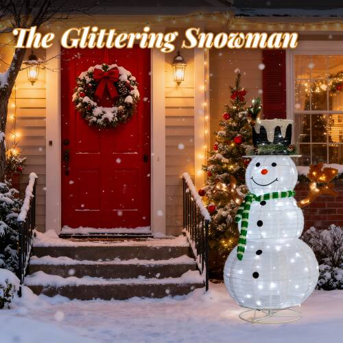 The Glittering Snowman