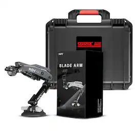 Movmax - Blade Arm with N2 Arm Technology and Black Waterproof Hard Case Bundle