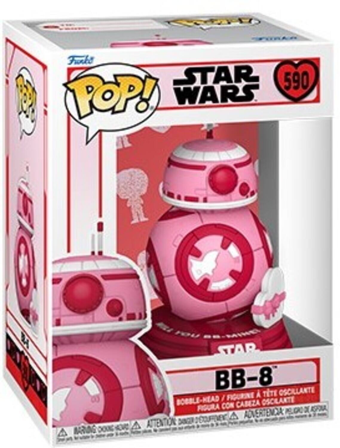 Funko POP! STAR WARS: Valentines BB 8 Collectibles Multicolor Funko POP! STAR WARS: Valentines BB 8 Collectibles Multicolor