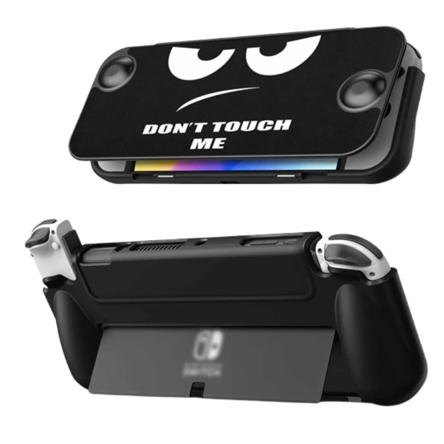 Stock Preferred - Flip Case for Nintendo Switch OLED Model 2021 - Dont Touch