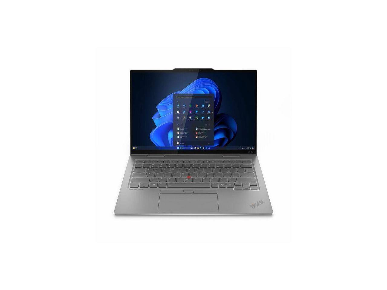 Alt View 5. Lenovo - Lenovo Thinkpad X1 Gen 10 21NU0035US 14" Touchscreen Convertible Copilot+ PC 2 in 1 Notebook - WUXGA - 60 Hz - Intel - Gray.
