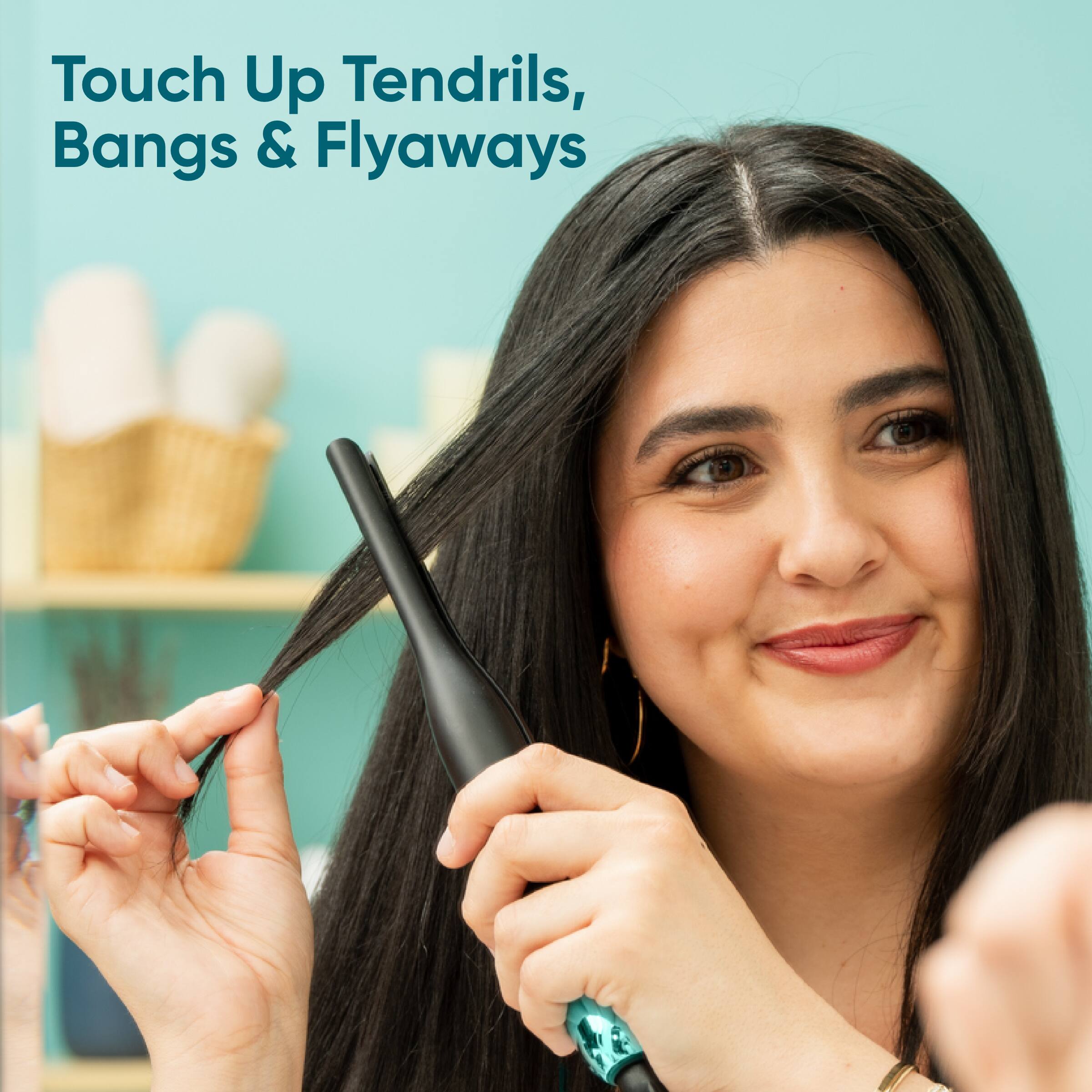 Touch Up Tendrils, Bangs & Flyaways