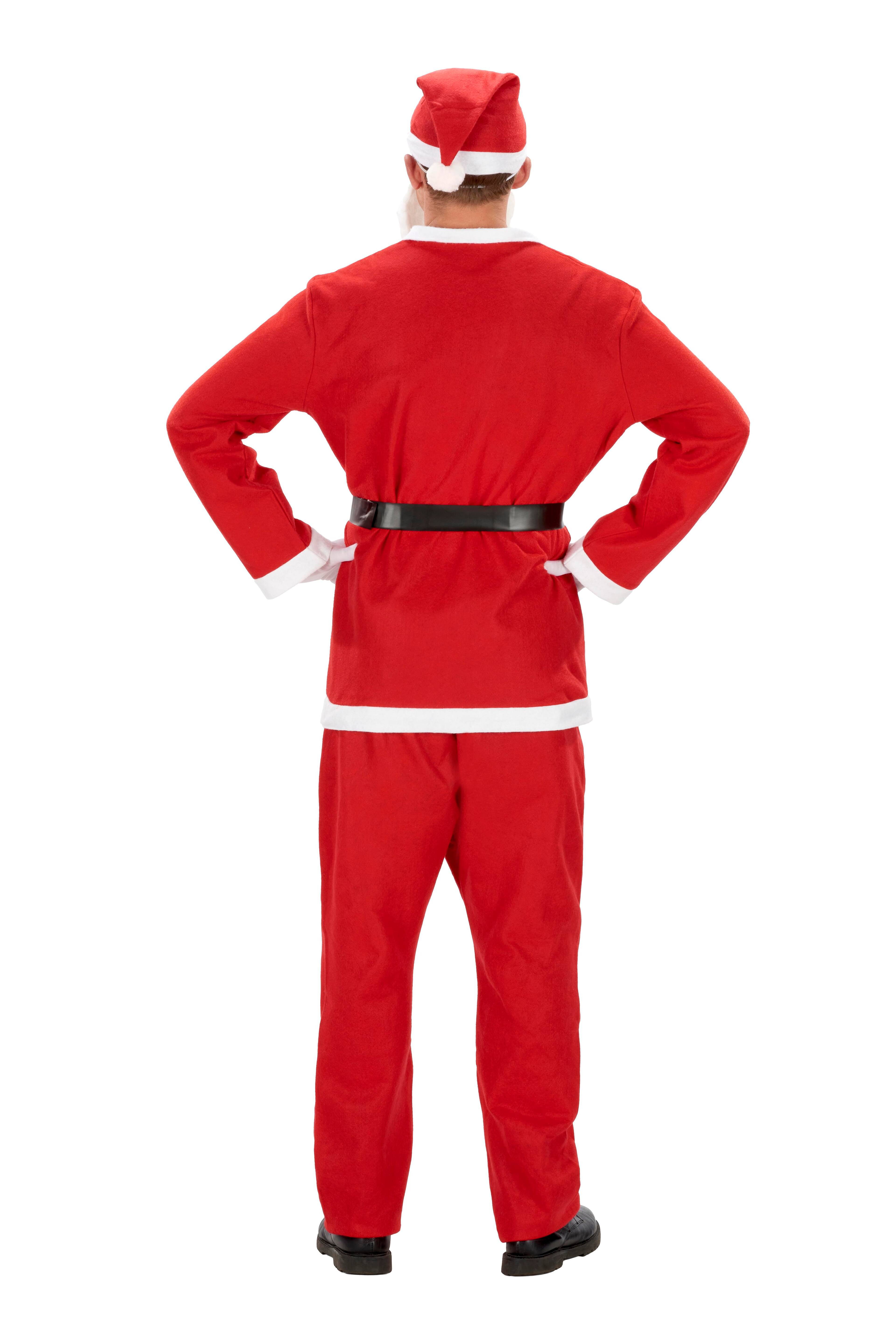 Alt View 10. Orion Costumes - Budget Santa Adult Costume | Standard - Red.