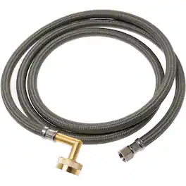 GE - 6' Braided Install Hose with 3/4" Elbow