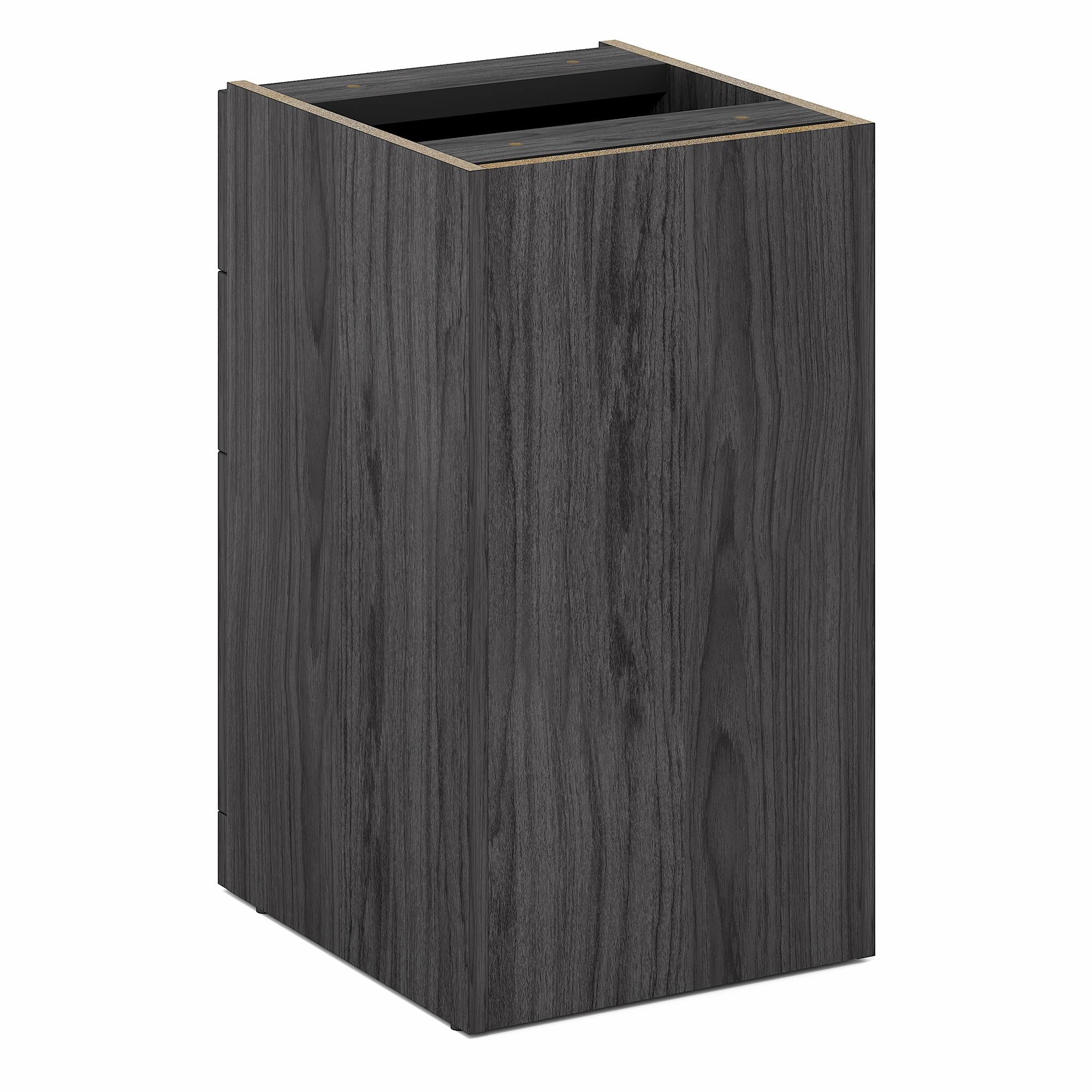 Alt View 9. Furinno - ROGER File Cabinet, 3-Drawer Pedestal Filing Cabinet with Lock and Drawer Organizer, for Home Office - Coastal Grey.