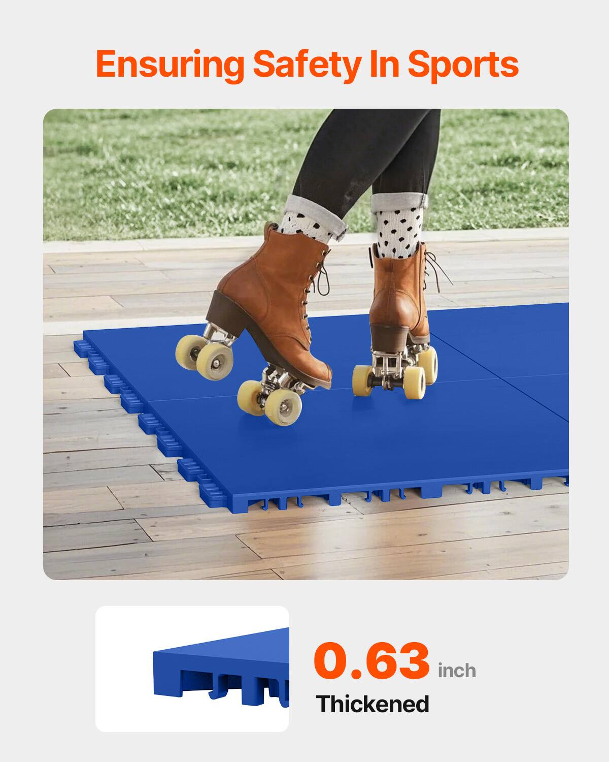 Ensuring Safety In Sports
0.63 inch Thickened