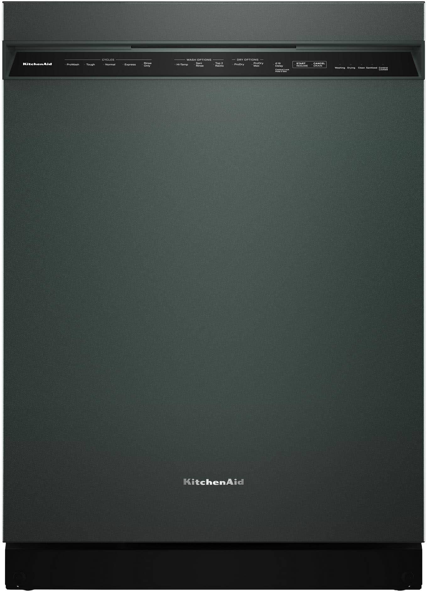KitchenAid - 24" Front Control Built-In Dishwasher with Third rack and ProDry System - Juniper - Front_Zoom