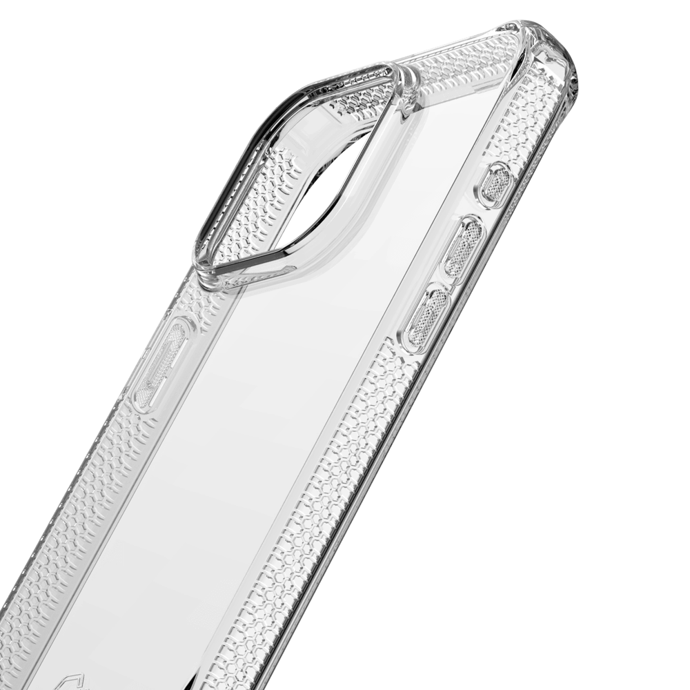 Alt View 3. Itskins - ITSKINS Spectrum_R Clear Series Case for Apple iPhone 15 Pro - Clear.