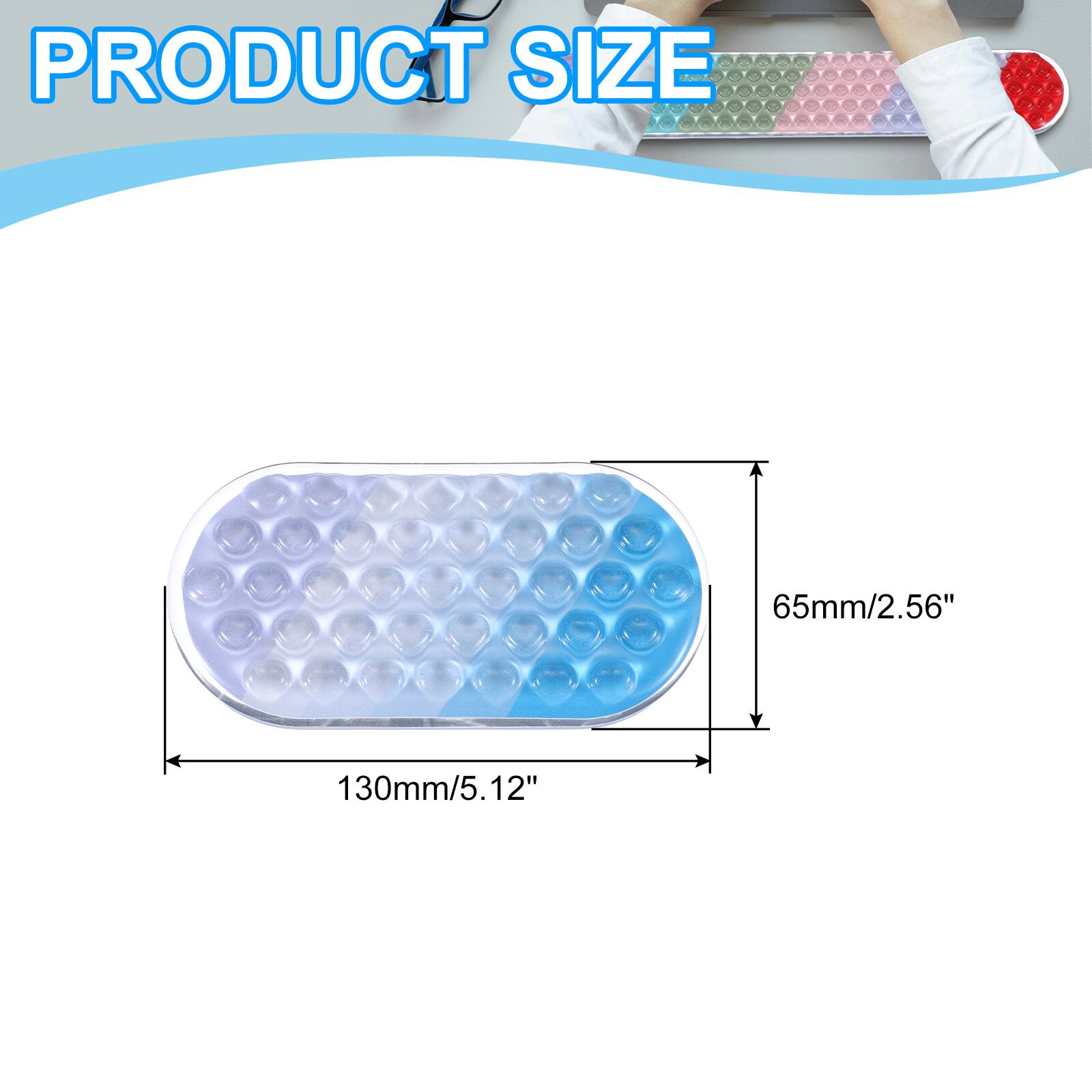 PRODUCT SIZE

65mm/2.56"  
130mm/5.12"  
12"