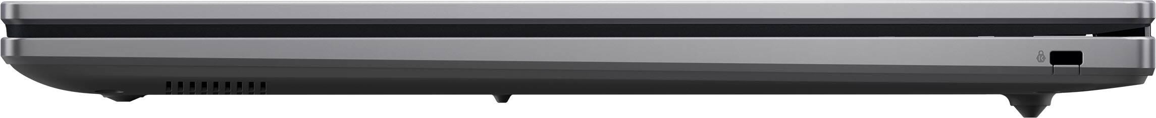 Alt View 14. ASUS - CX14 14" FHD Chromebook Laptop - Intel Celeron - 4GB Memory - 64GB eMMC - Misty Grey.