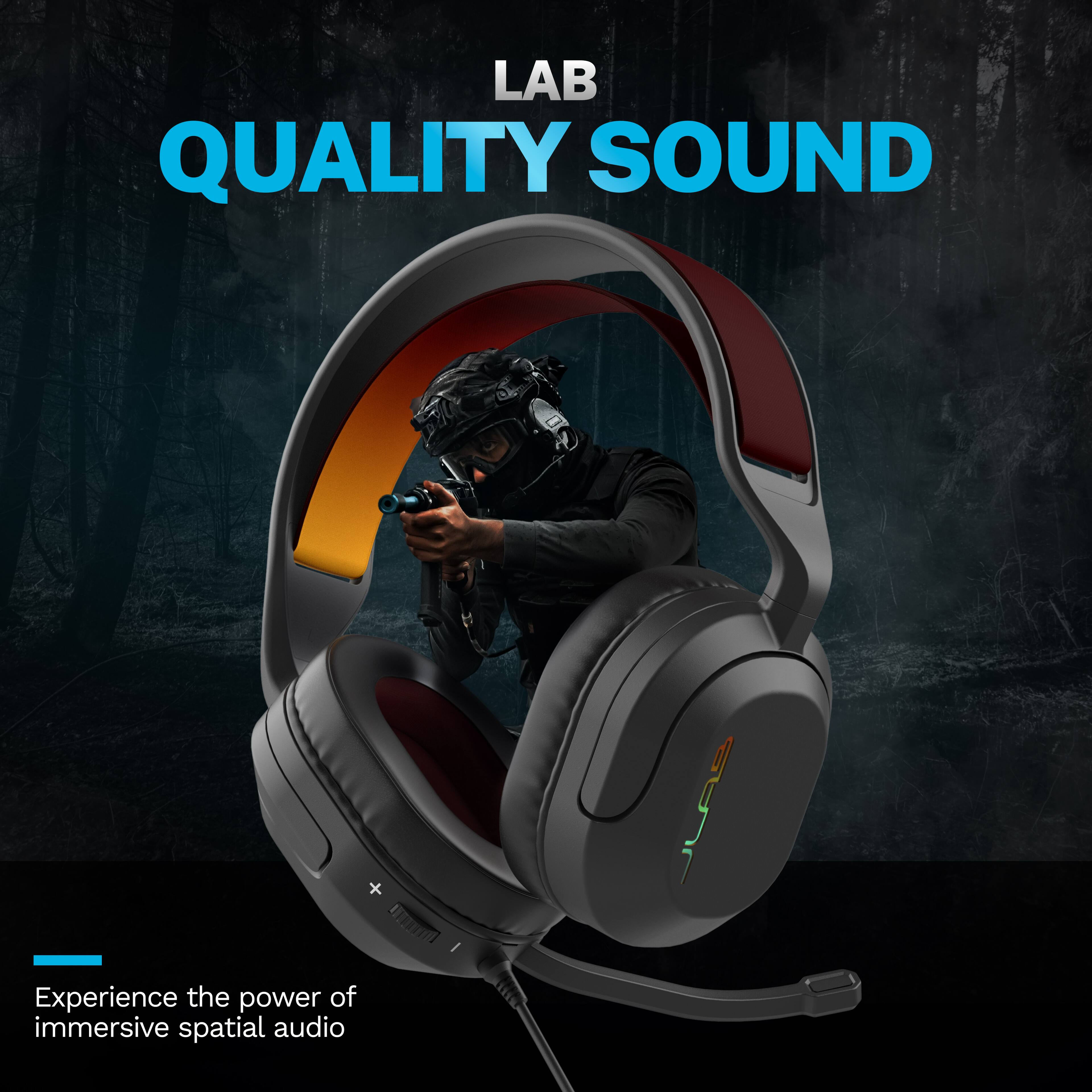LAB QUALITY SOUND  
Experience the power of immersive spatial audio