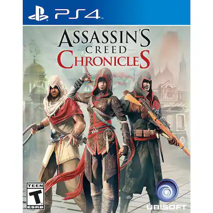 PS4
ASSASSIN'S CREED CHRONICLES
TEEN ESRB
UBISOFT - T (Teen 13+)