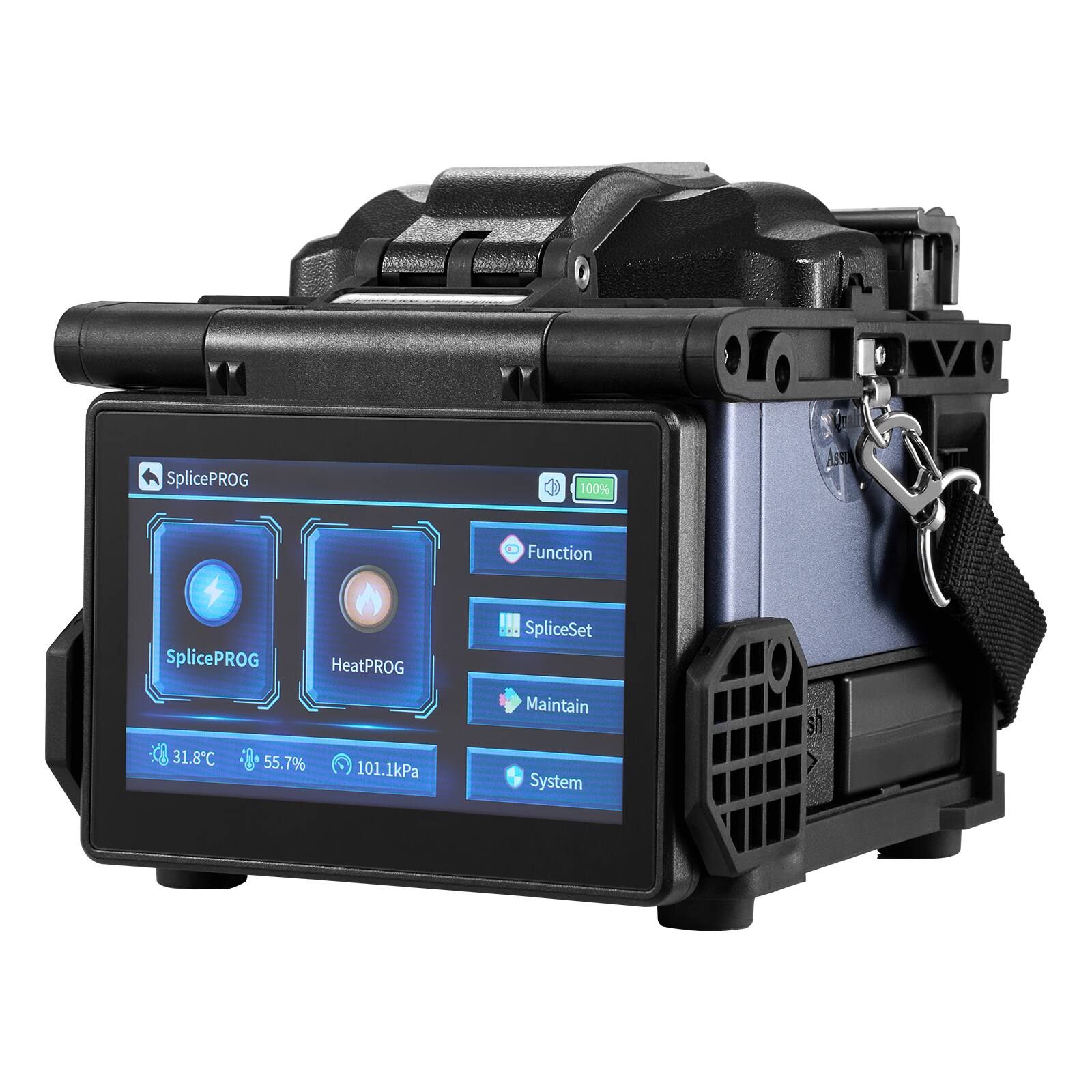SplicePROG 100% ASS Function  
SplicePROG  
HeatPROG  
SpliceSet  
Maintain 31.8°C  
55.7%  
101.1kPa  
System